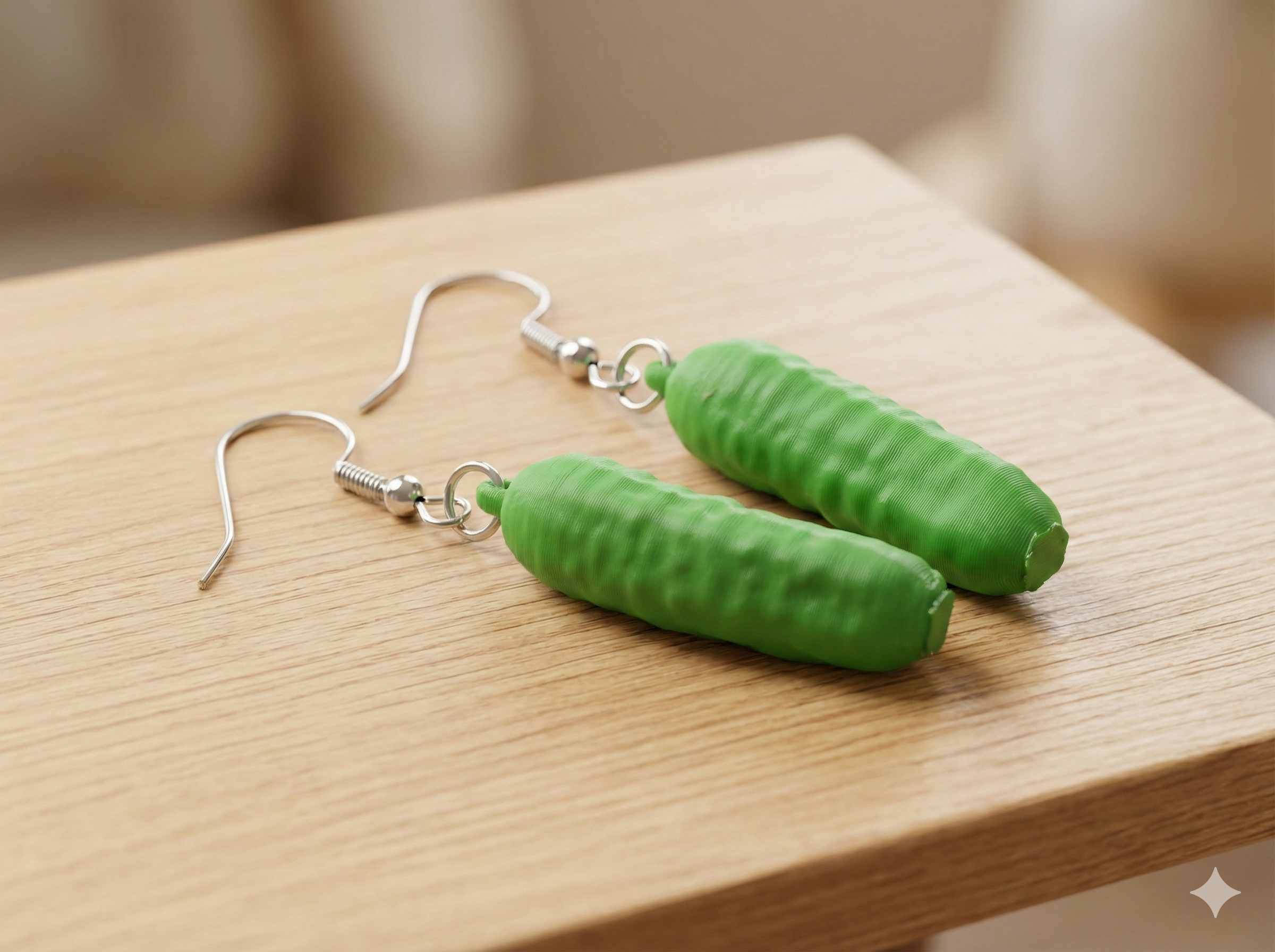 Pickle Earrings